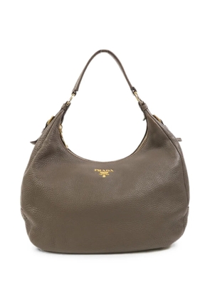 Prada Pre-Owned leather shoulder bag - Grey