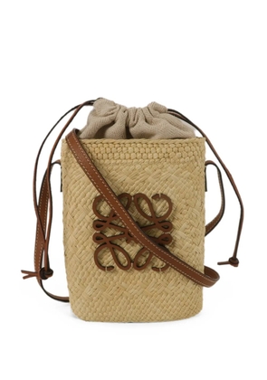 Loewe Pre-Owned Square Pocket Anagram shoulder bag - Neutrals