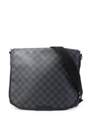 Louis Vuitton Pre-Owned Daniel MM Damier Graphite shoulder bag - Black