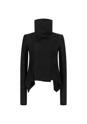 Rick Owens Naska Biker leather jacket - Black