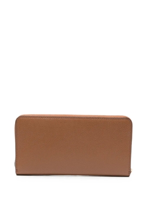 Furla Camelia logo-plaque leather wallet - Brown