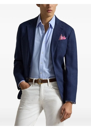 Polo Ralph Lauren logo-embroidered button-down shirt - Blue