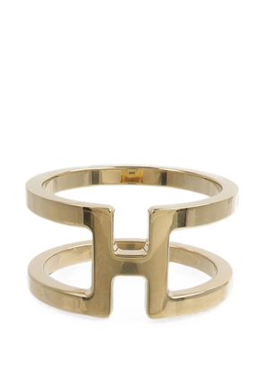 Hermès Pre-Owned H logo scarf ring - Gold