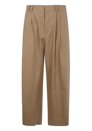 Studio Nicholson cotton trousers - Brown