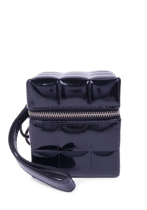 CHANEL Pre-Owned quilted CC-charm clutch bag - Black