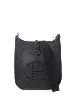 Hermès Pre-Owned TPM Evelyne leather shoulder bag - Black
