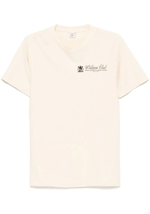 Sporty & Rich Unicorn crest T-shirt - Neutrals