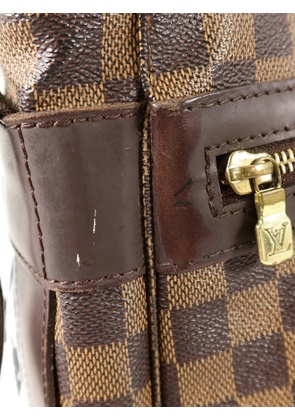 Louis Vuitton Pre-Owned Damier Ebene Bastille messenger bag - Brown