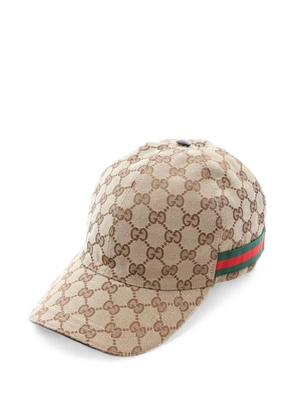 Gucci Pre-Owned 2010s GG canvas cap - Neutrals