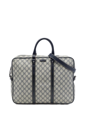 Gucci Pre-Owned 2016-2026 GG Supreme business bag - Neutrals