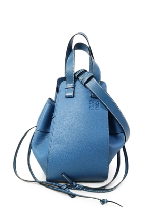 Loewe Pre-Owned small Hammock calf-leather tote bag - Blue