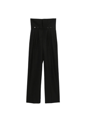 Carven side-pockets trousers - Black