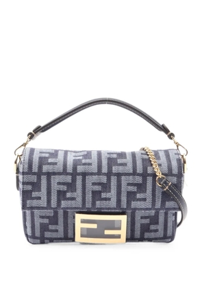 Fendi Pre-Owned 2020s mini Baguette two-way handbag - Blue