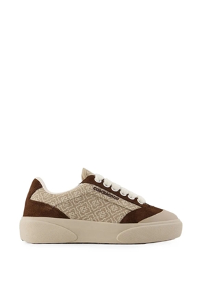 Casablanca Del Mar monogram-pattern sneakers - Neutrals