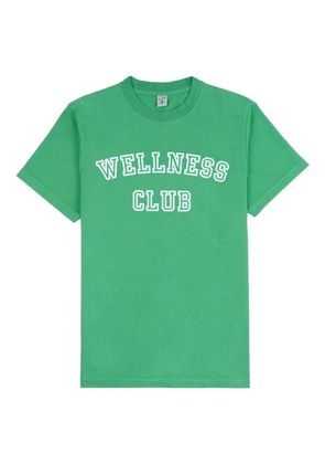 Sporty & Rich slogan-print T-shirt - Green