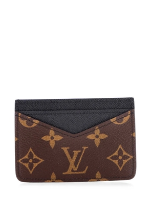 Louis Vuitton Pre-Owned Neo Macassar Monogram Canvas card holder - Black