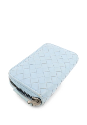 Bottega Veneta Pre-Owned Intrecciato coin case - Blue