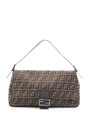 Fendi Pre-Owned 2000s Zucca Mamma Baguette shoulder bag - Brown