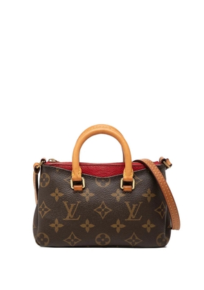 Louis Vuitton Pre-Owned 2015 Monogram Nano Pallas satchel - Brown