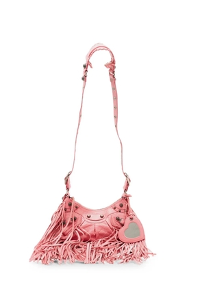 Balenciaga Pre-Owned XS Le Cagole fringe shoulder bag - Pink