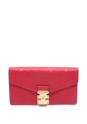 Louis Vuitton Pre-Owned 2018 bifold leather wallet - Red