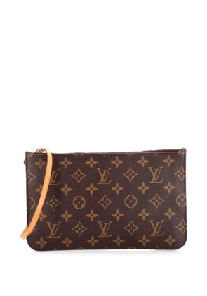 Louis Vuitton Pre-Owned Neverfull Pochette Monogram Canvas Large pouch - Brown