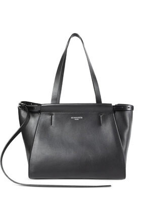 Ann Demeulemeester Endre top handle leather tote bag - Black