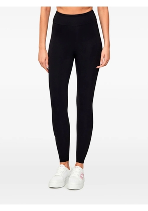 Ea7 Emporio Armani logo-print leggings - Black