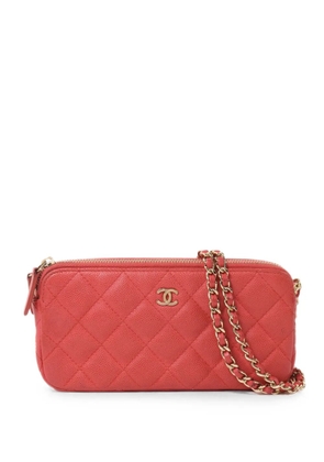 CHANEL Pre-Owned quilted CC mini bag - Pink