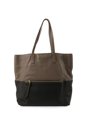 Miu Miu Pre-Owned two-tone tote bag - Brown