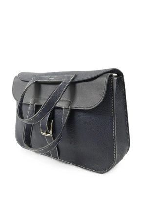 Hermès Pre-Owned 31 Halzan shoulder bag - Blue