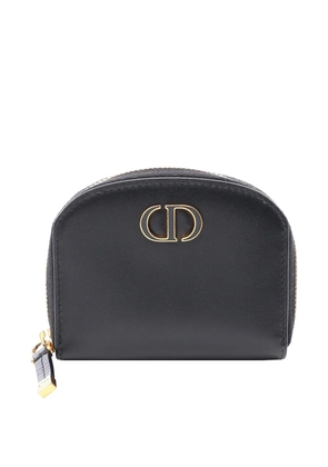 Christian Dior Pre-Owned 2000-2026 Leather 30 Montaigne coin pouch - Black
