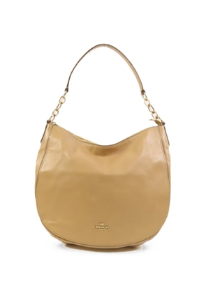 Coach Vintage chain-link logo-detail shoulder bag - Neutrals