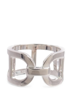 Hermès Pre-Owned Ever Chaine d'Ancre ring - Silver