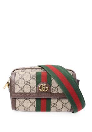 Gucci Pre-Owned GG Supreme Web shoulder bag - Neutrals