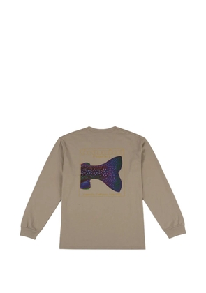Gramicci Trouttail long-sleeve t-shirt - Neutrals