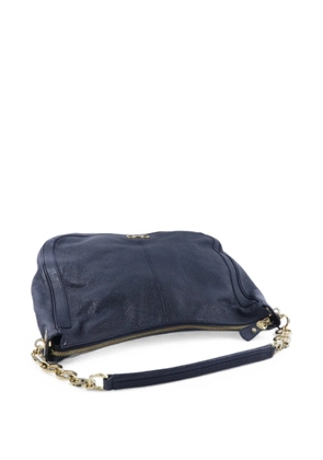 Ferragamo Pre-Owned Gancini chain shoulder bag - Black