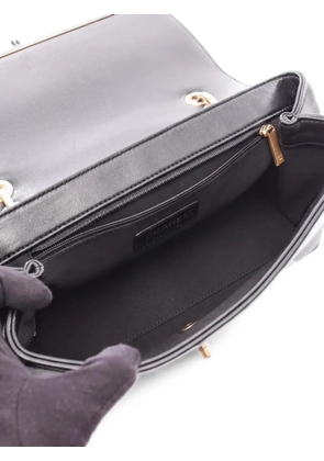 CHANEL Pre-Owned 2017-2018 lambskin tote bag - Black