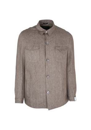 Tombolini Zero Gravity shirt jacket - Brown