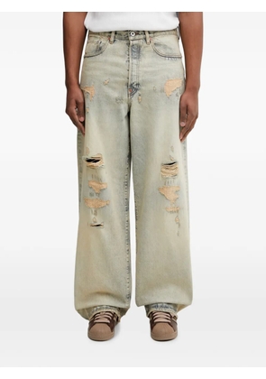 Kenzo distressed bleached-effect jeans - Blue