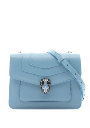 Bvlgari Pre-Owned 2010-2026 Leather Serpenti Forever Flap shoulder bag - Blue