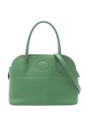 Hermès Pre-Owned 2010 Epsom Bolide 27 satchel - Green