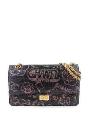 CHANEL Pre-Owned Graffiti 2.55 Reissue shoulder bag - Black