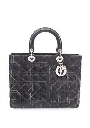 Christian Dior Pre-Owned 2000s Canage leather handbag - Black