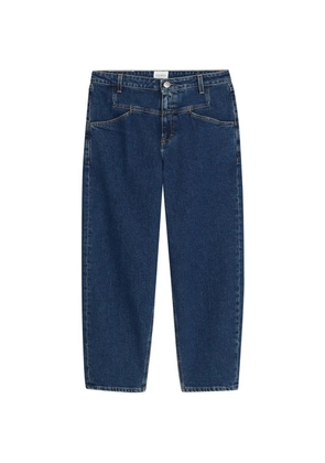 Closed Stover-X high-waisted straight-leg jeans - Blue