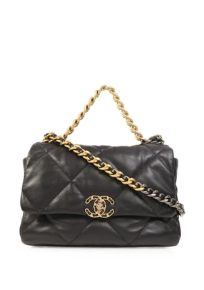 CHANEL Pre-Owned 19 Flap shoulder bag - Black