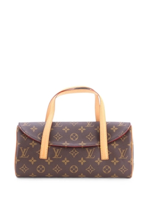 Louis Vuitton Pre-Owned Sonatine Handbag Monogram Canvas satchel - Brown
