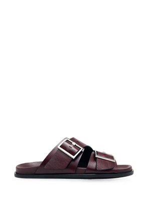 ALOHAS Alba Rift buckle-fastening sandals - Red