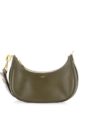Celine Pre-Owned Ava Strap Bag Leather Medium hobo bag - Green