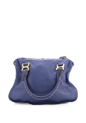 Chloé Pre-Owned Marcie Leather Medium satchel - Blue